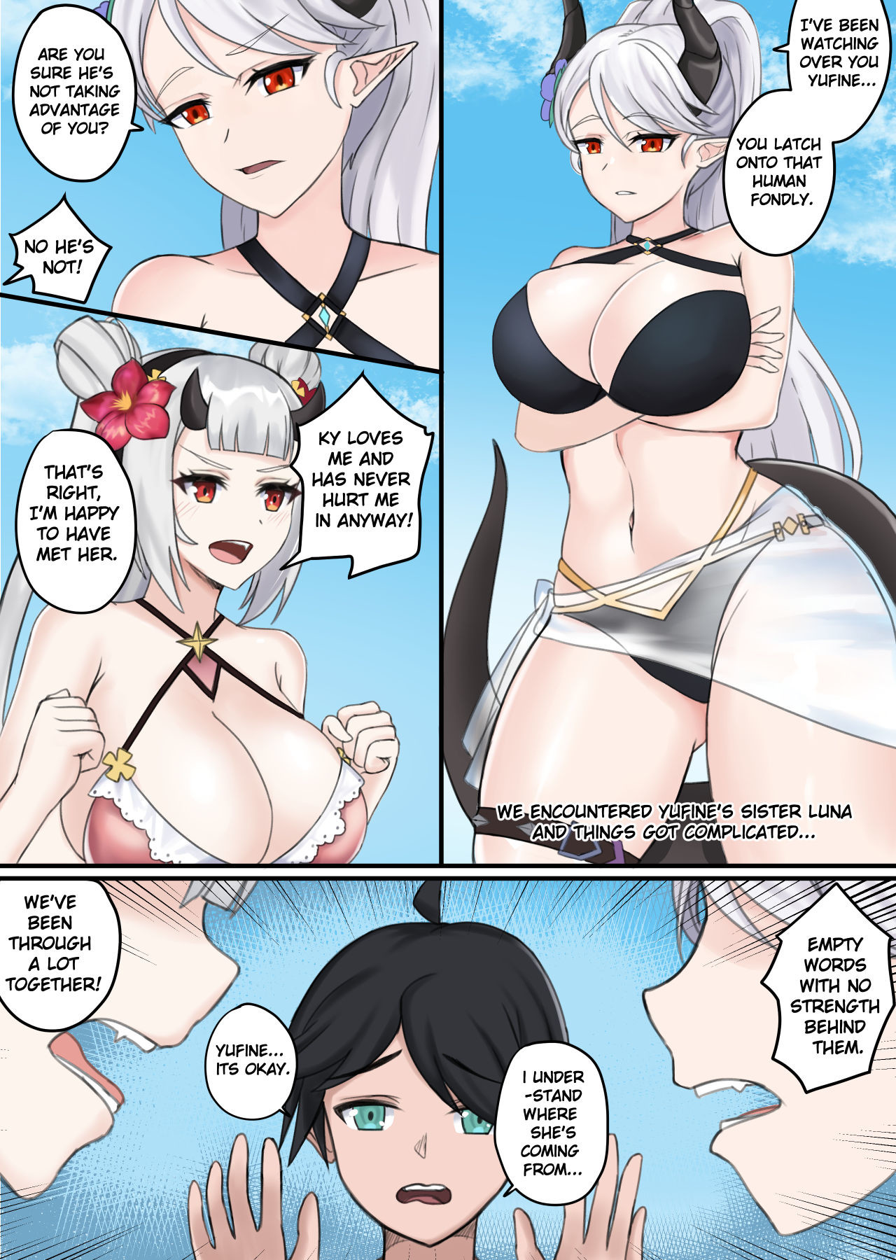 Hentai Manga Comic-Blossoming Yufine 2-Read-4